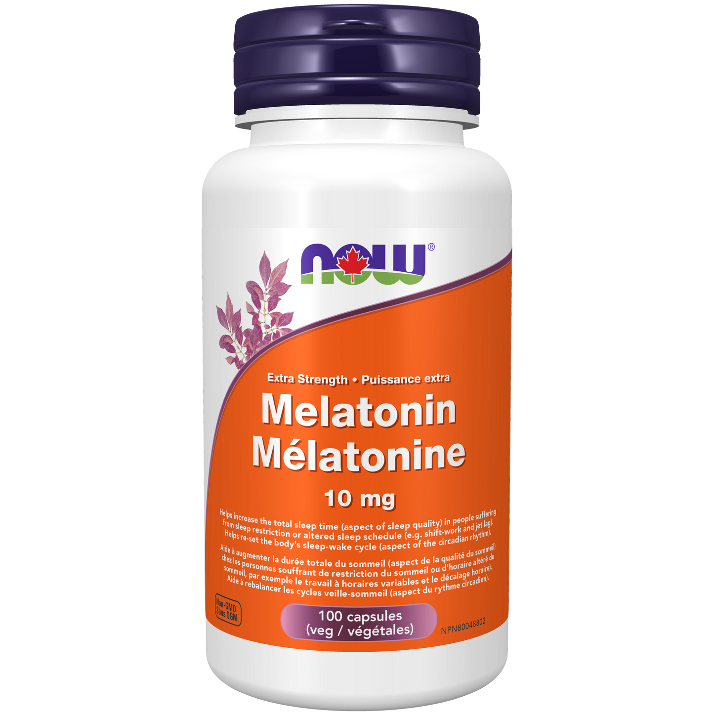 Mélatonine 10mg 100capsules