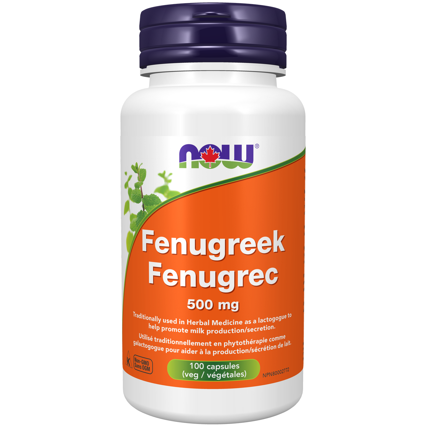 Fenugrec 500mg 100capsules