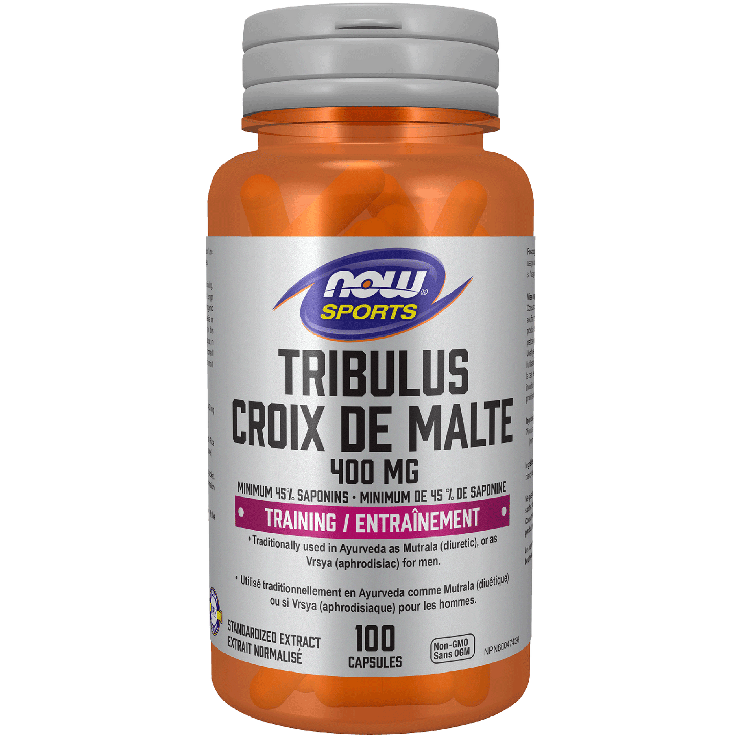 Tribulus croix de malte 400mg 10 capsules