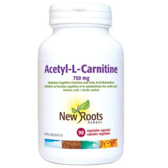 Acétyl-L-Carnitine 750mg 90capsules