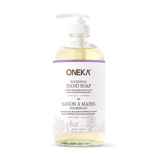 Savon à mains nourrissant angélique et lavande 460ml