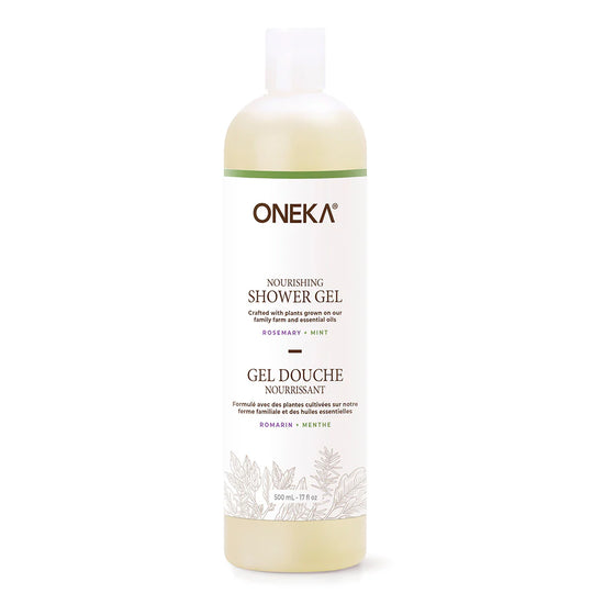 Gel douche nourrissant romarin et menthe 500ml