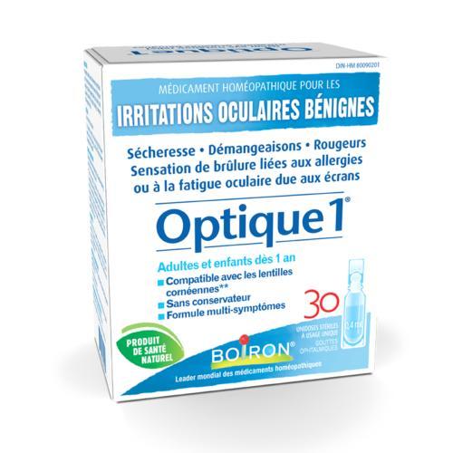 Optique 1 irritations oculaires bénignes 30unidoses