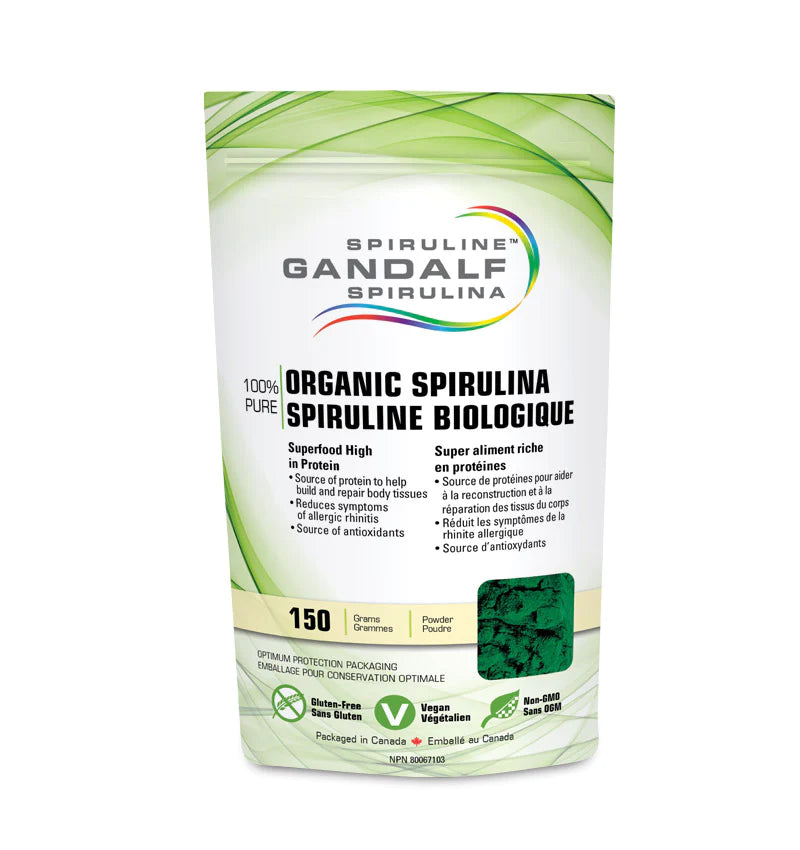 Spiruline biologique 150g de poudre