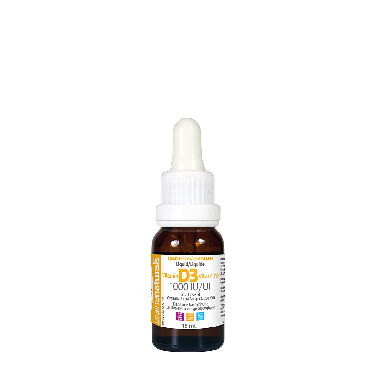 Vitamin D3 1000 IU Liquide 15ml