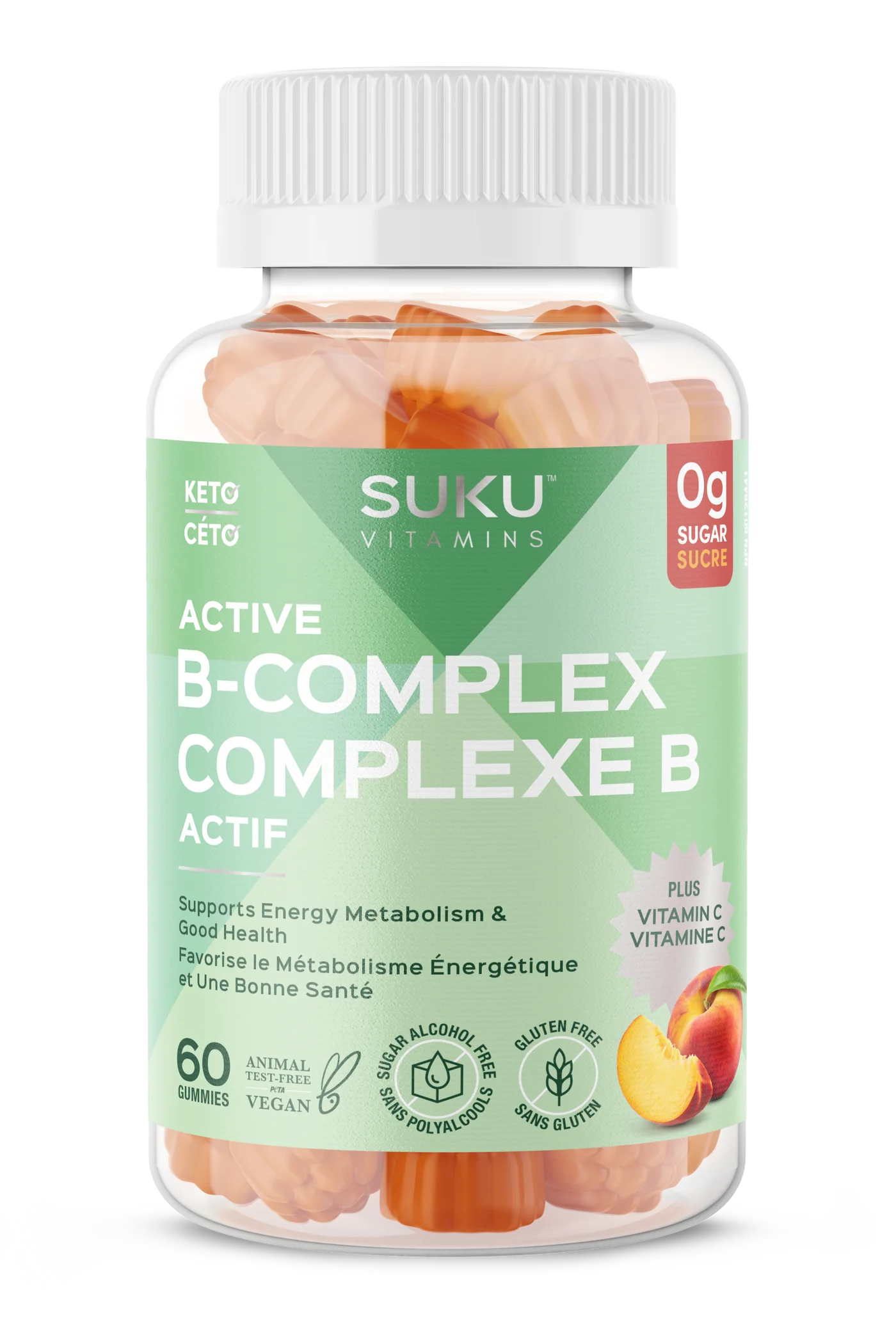 Complexe B actif 60 gélifiés
