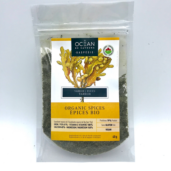 Fucus, algues d'Atlantique en flocons 40g