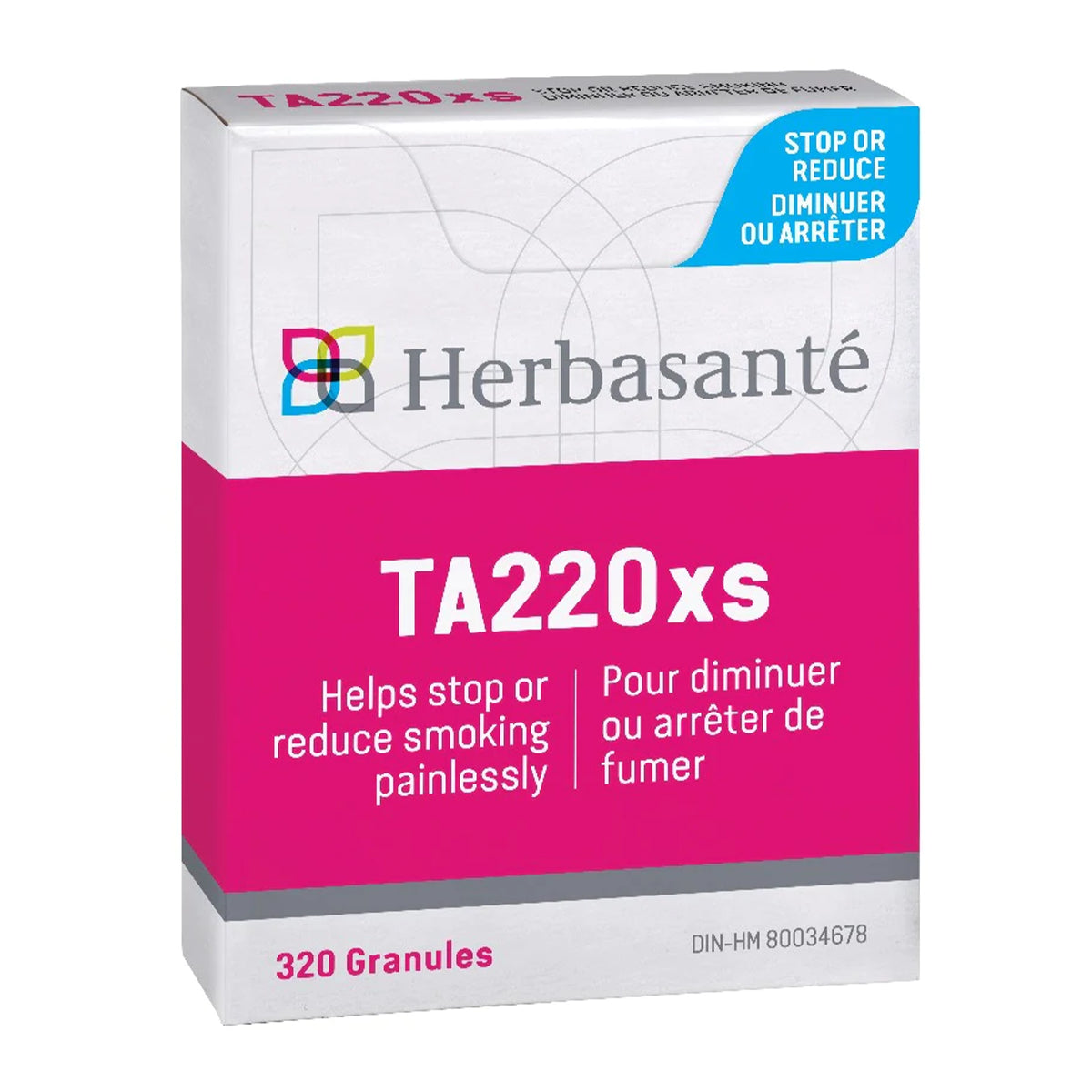 TA220xs pour diminuer ou arrêter de fumer 320granules