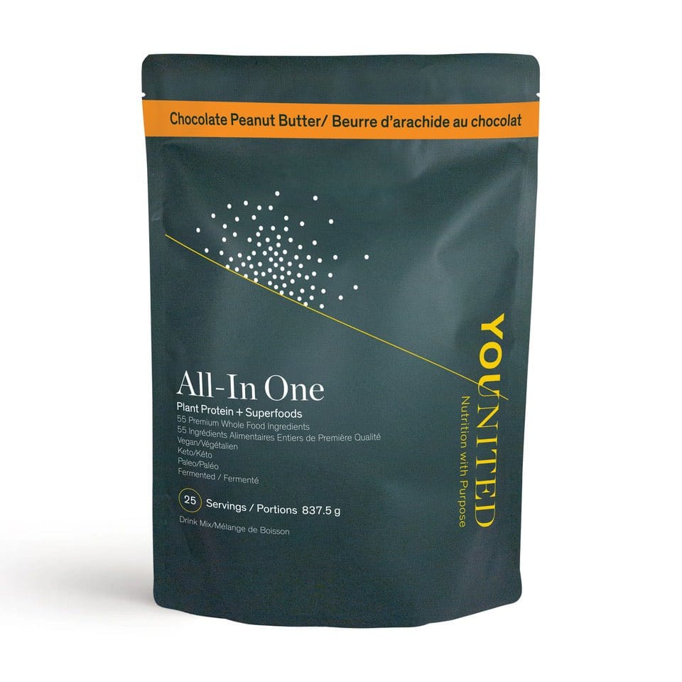 All-In One Protéine de plantes+ super aliments 837g