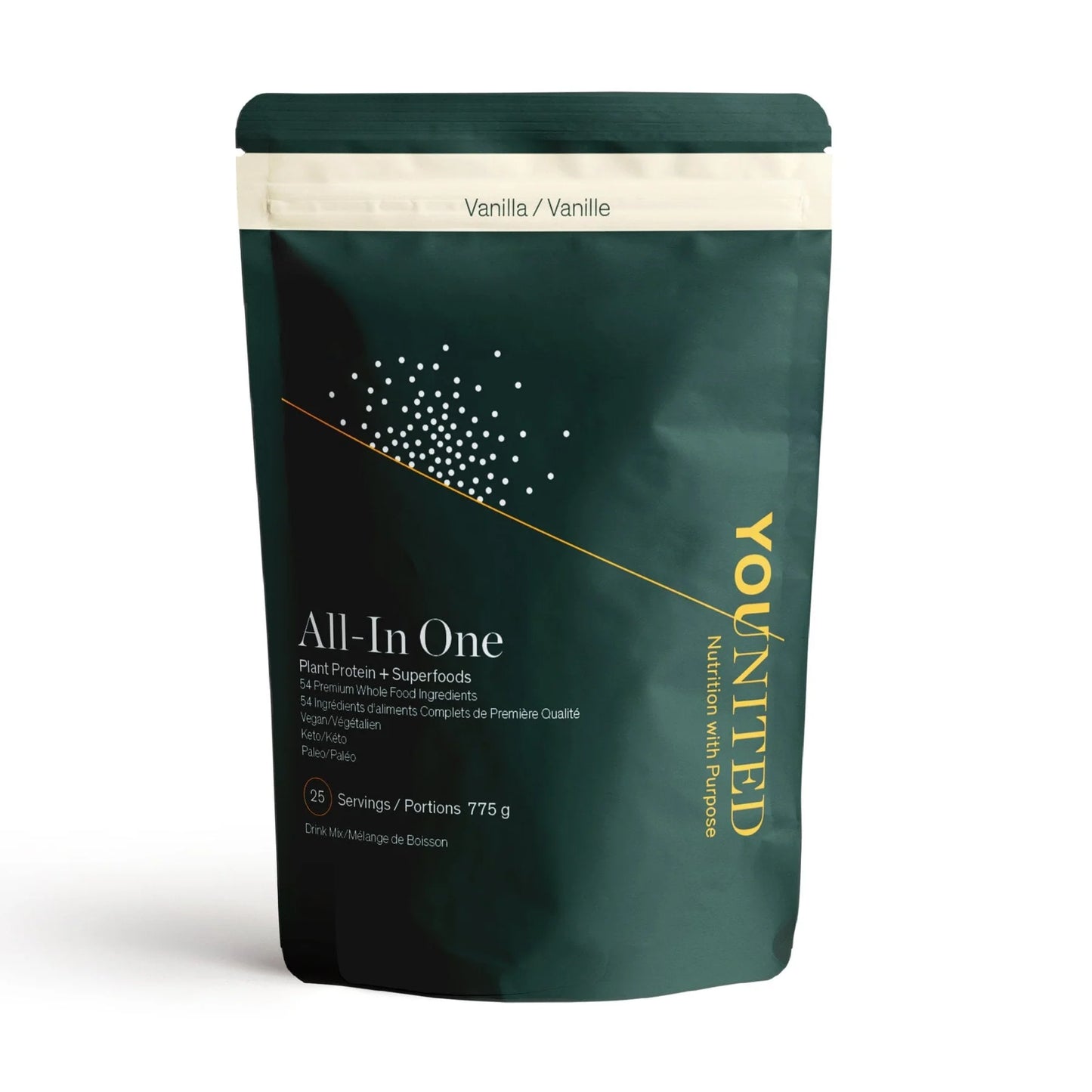 All-in One mélange de boisson protéiné saveur chocolat