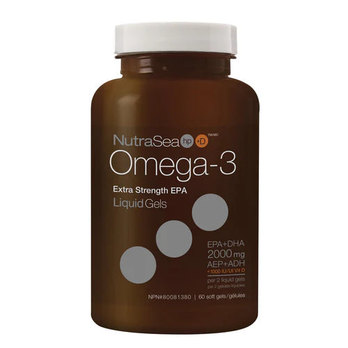 Nutrasea Omega-3 extra fort +D 60 gélules