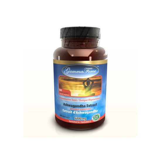 Extrait d'ashwagandha 60 capsules