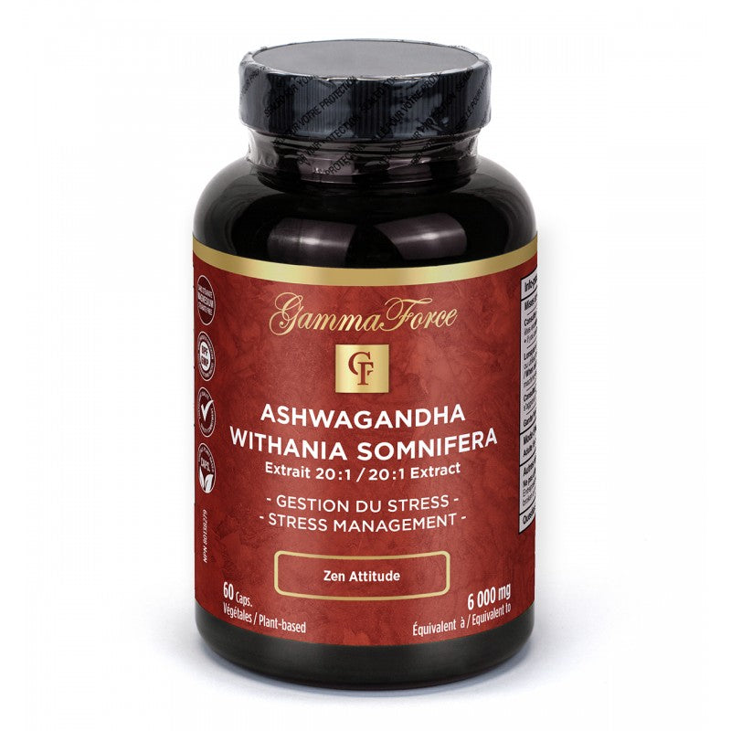 Extrait d'ashwagandha 60 capsules
