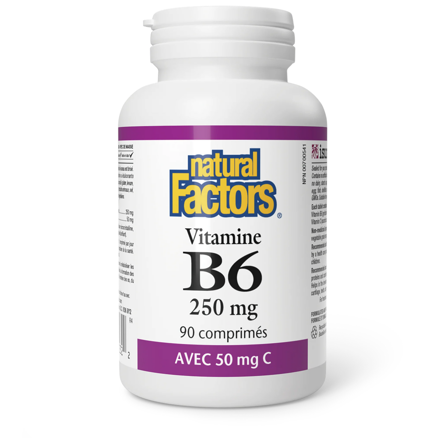 Vitamine B6 250mg 90 comprimé