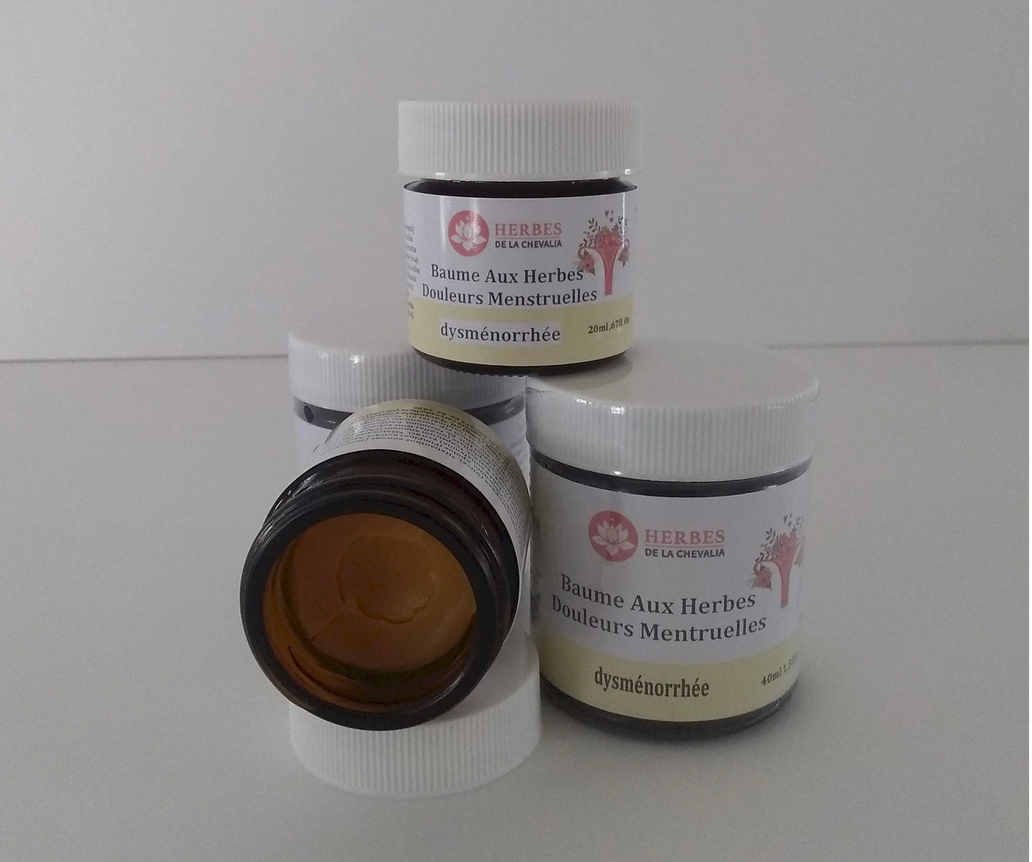 Baumes aux herbes pour douleurs menstruelles 20ml