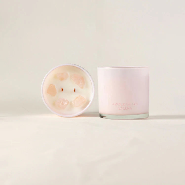 Bougie Amour de Soi Quartz Rose 220g