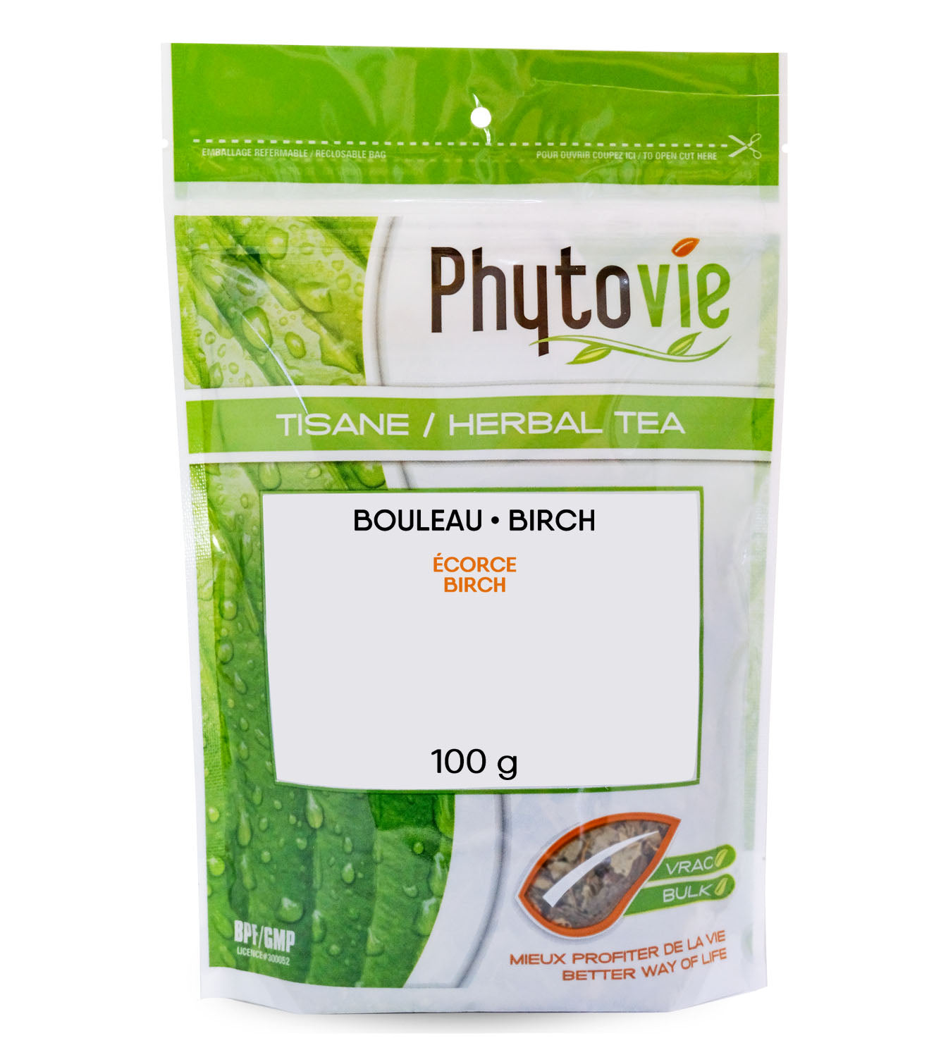 Bouleau feuille 50g