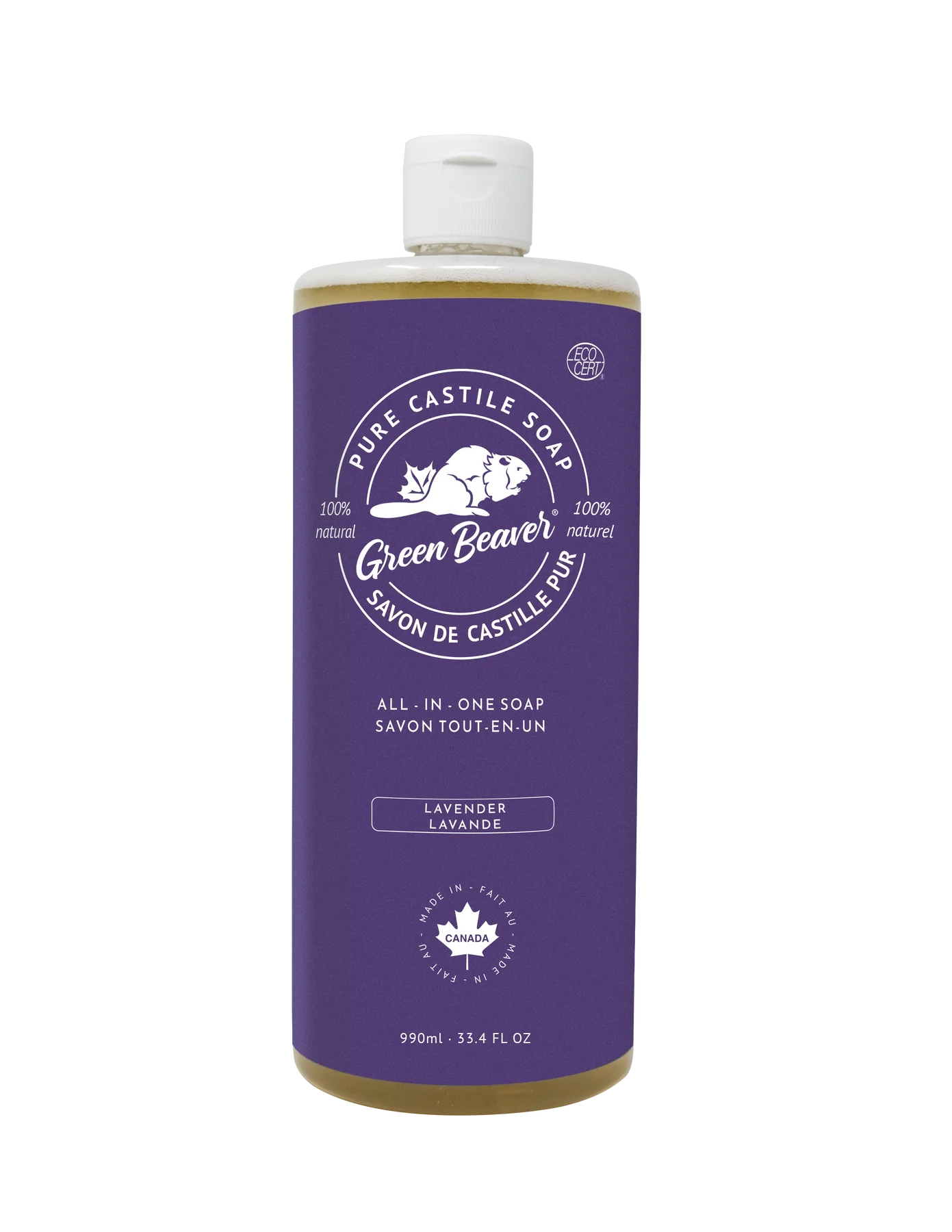 Savon de castille pur lavande 990ml