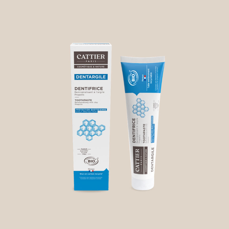 Dentifrice reminéralisant à l'argile et propolis 75ml