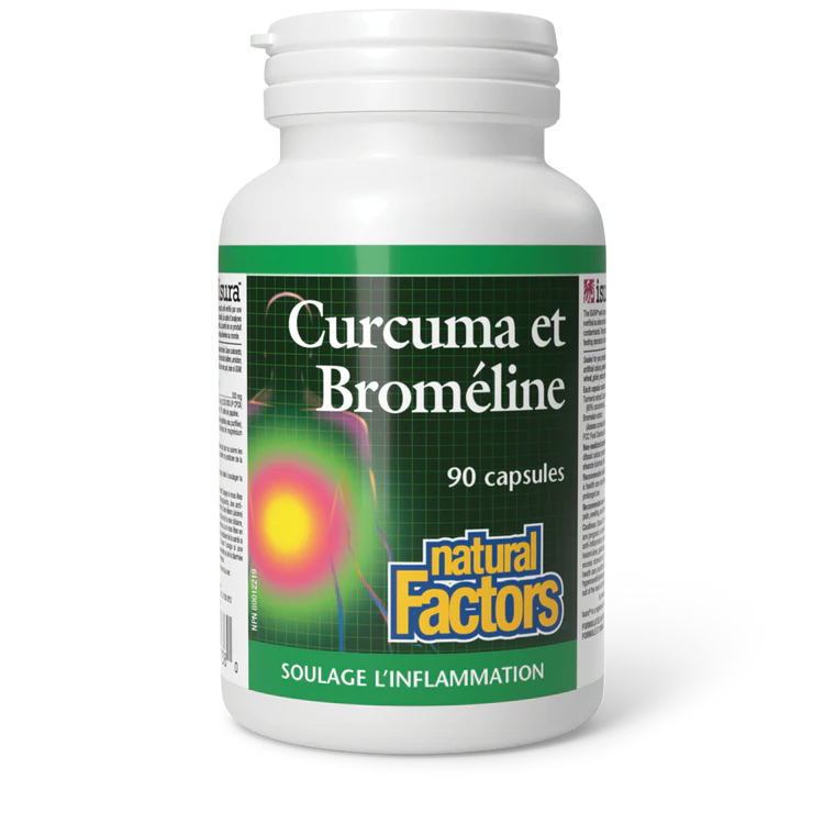 Curcuma et Broméline 90 capsules