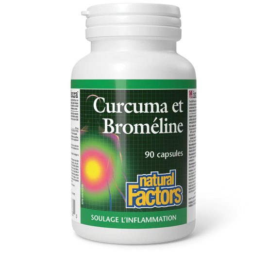 Curcuma et Broméline 90 capsules