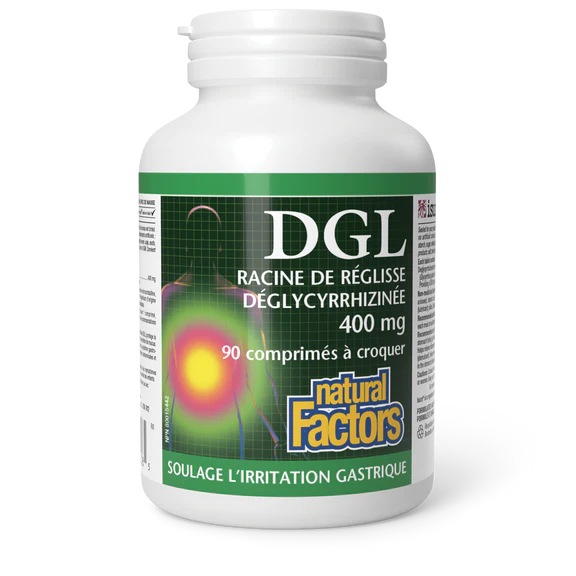 DGL racine de réglisse déglycyrrhizinée 400mg