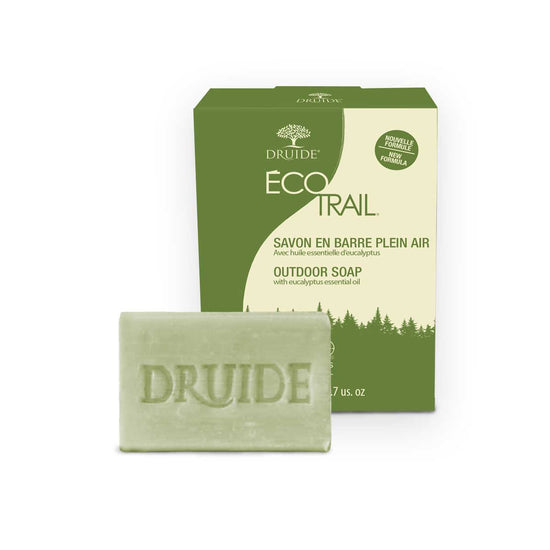 Savon en barre plein air avec huile essentielle d'eucalyptus 105g