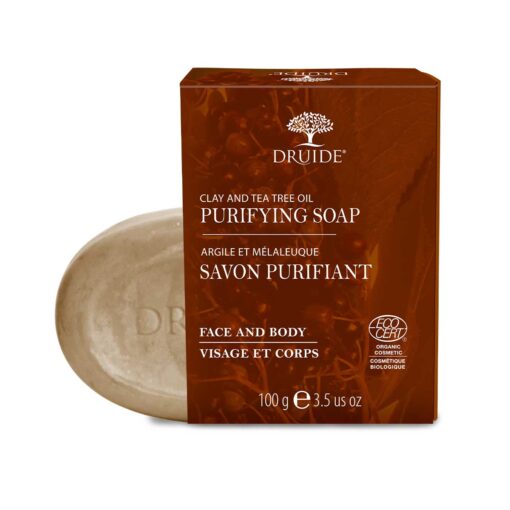 Savon Purifiant à argile et mélaleuque 100g