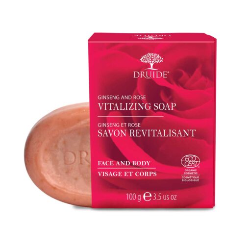 Savon Revitalisant ginseng et rose 100g