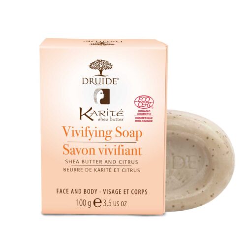 Savon Vivifiant beurre de karité et citrus 100g