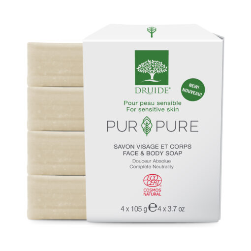 Savon visage et corps Pure 4 x 105g