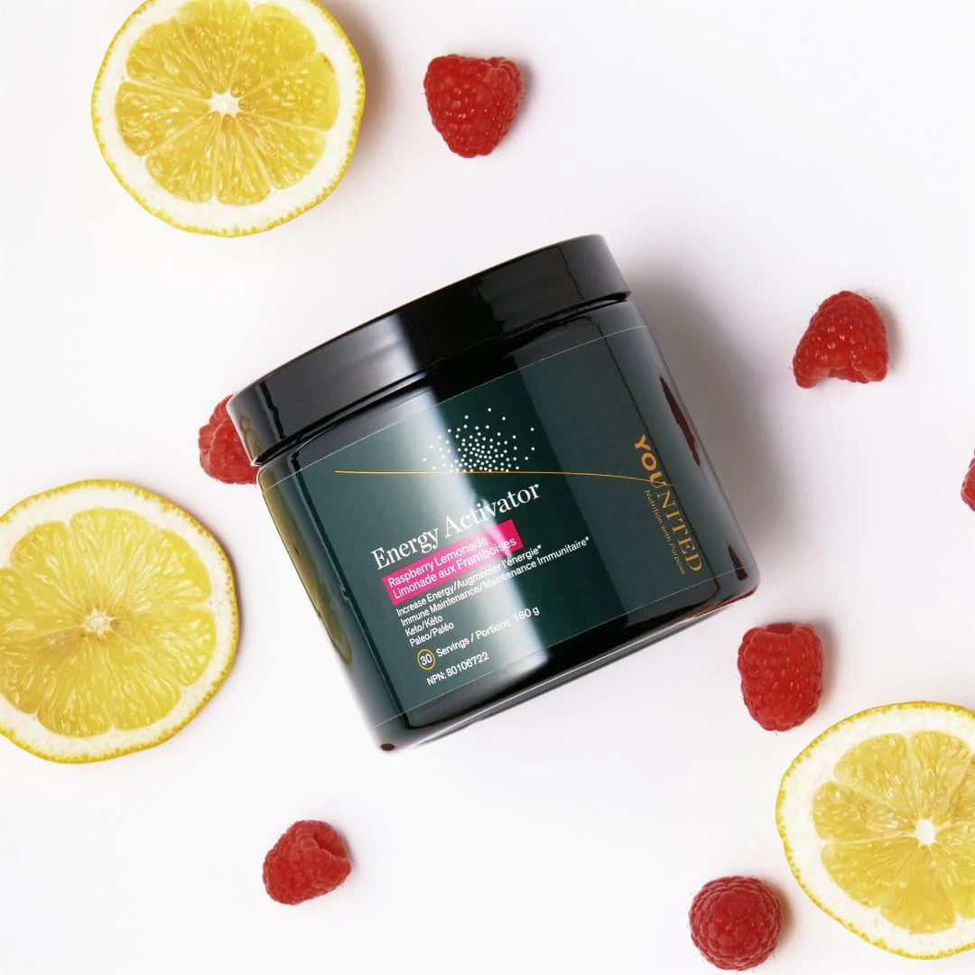 Activateur d'énergie saveur limonade aux framboise 147g
