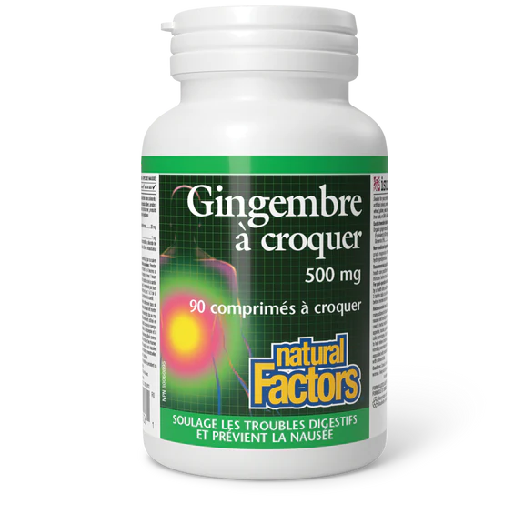 Gingembre à croquer 500mg 90 capsules