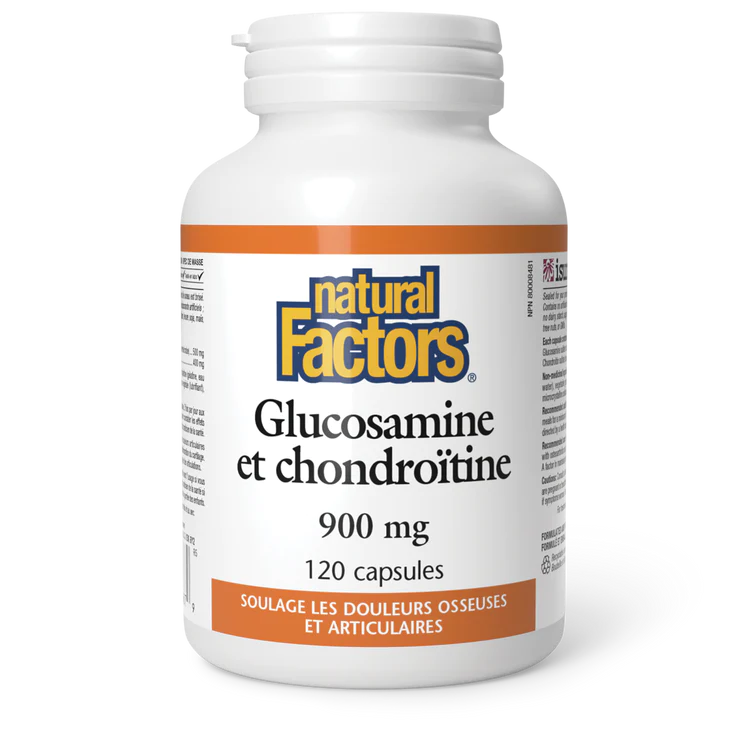 Glucosamine et Chondroïtine 900mg