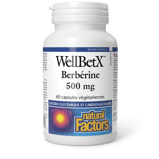 Berbérine 500mg 60capsules