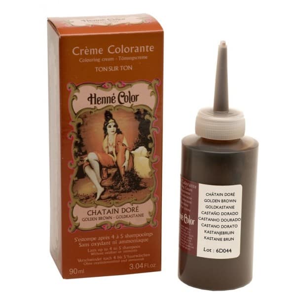 Crème colorante Châtain Doré 90ml