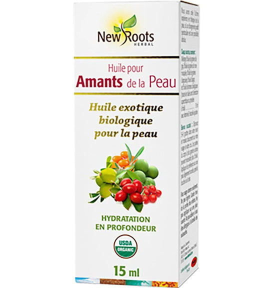 Huile végétale les Amants de la peau biologique 15ml