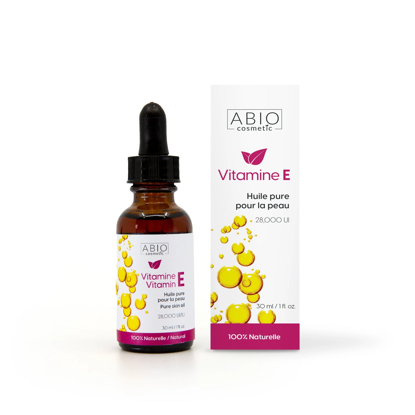 Vitamine E 100% naturelle 28000UI 30ml