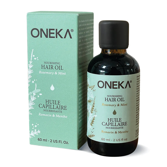 Huile capillaire nourrissante romarin et menthe 60ml