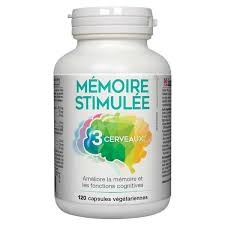 Mémoire Stimulé 3 cerveaux 120capsules