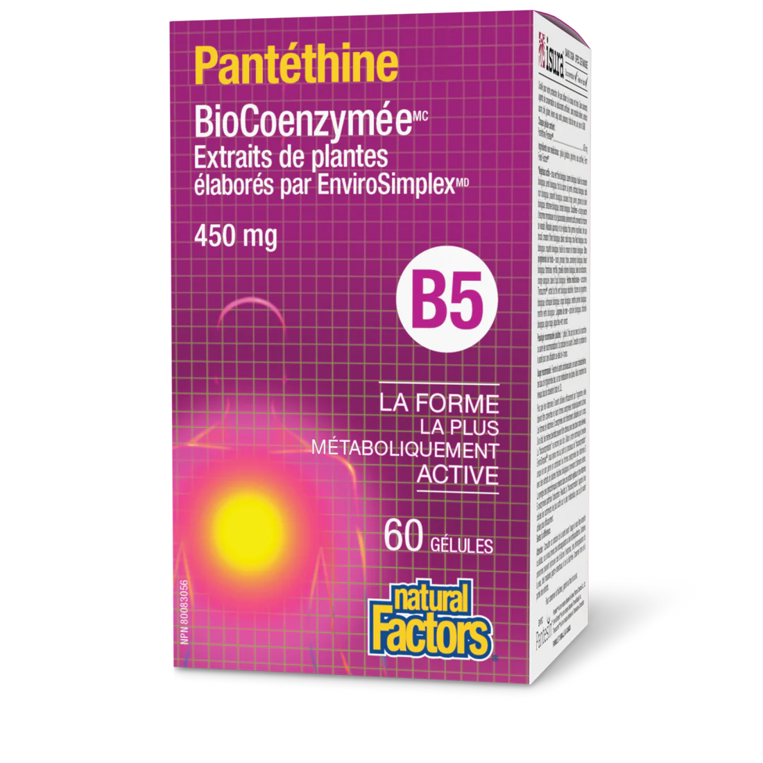 Pantéthine BioCoenzymée • B5 450 mg