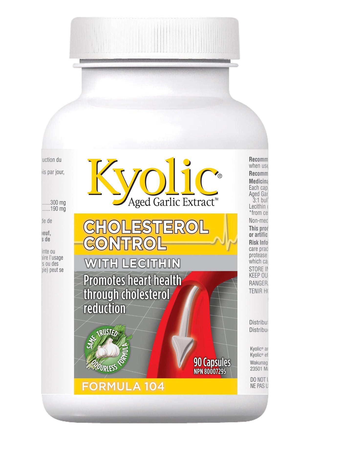 Maitrise cholestérol avec lécithine 180 capsules