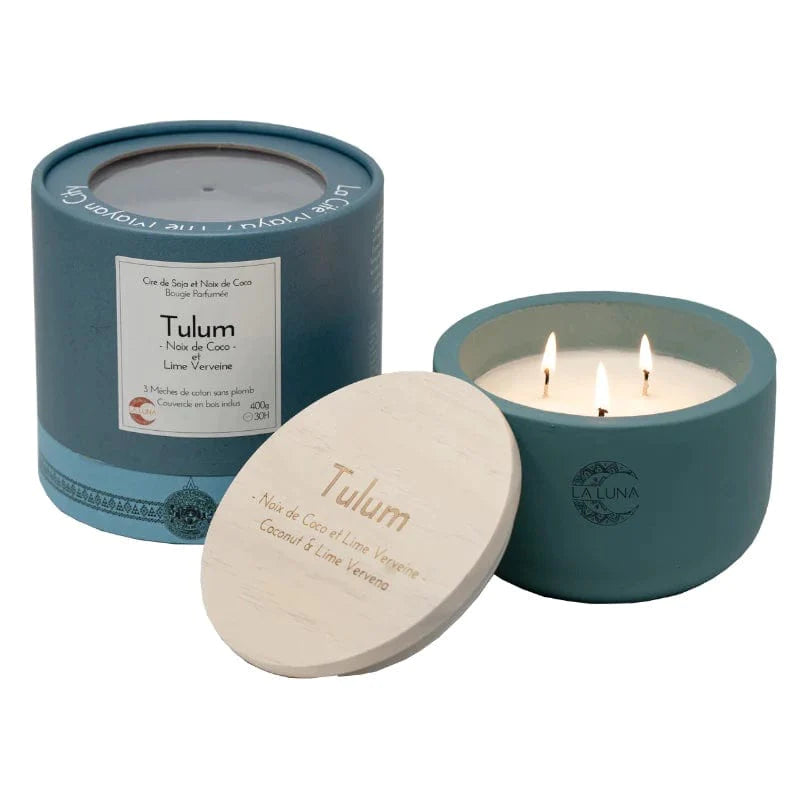 Bougie parfumée Tulum 400g