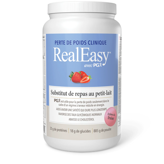 Substitut de repas au petit-lait saveur de fraise 885g