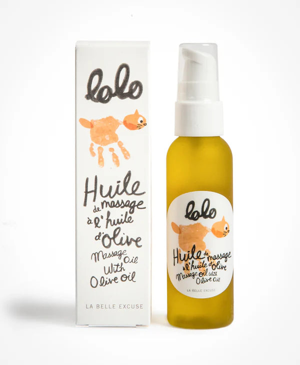 Huile à massage à l'huile d'olive 60ml