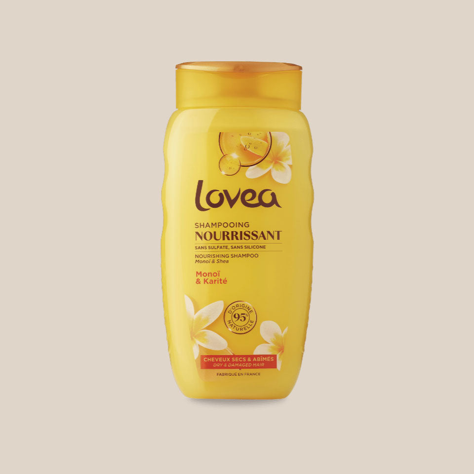 Shampoing Monoï et Karité pour cheveux secs et abimés 250ml