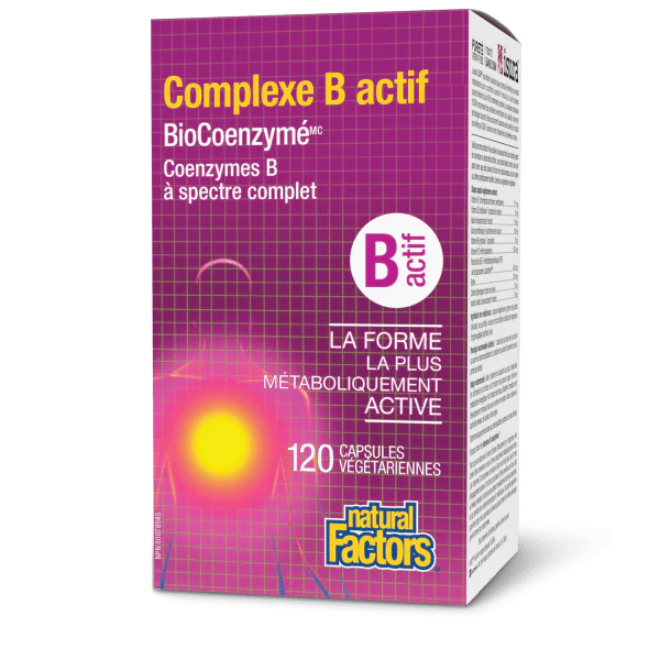 Complexe B actif BioCoenzymé 120capsules