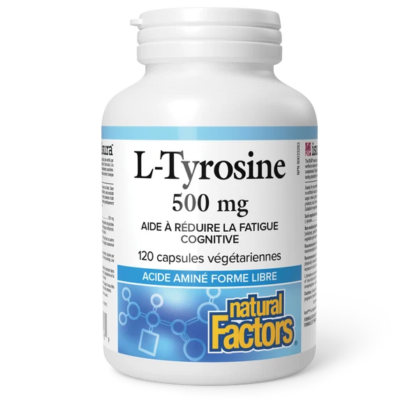 L-Tyrosine 500mg 120capsules