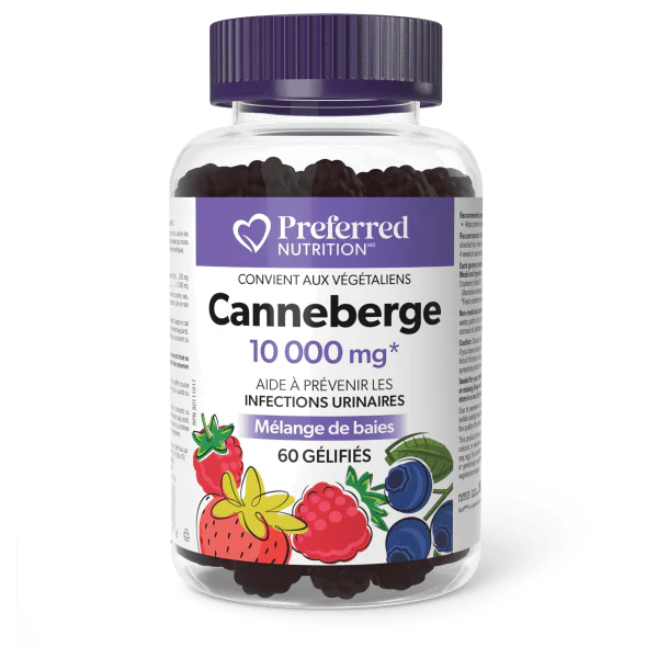 Canneberge 10000mg 60gélifiés