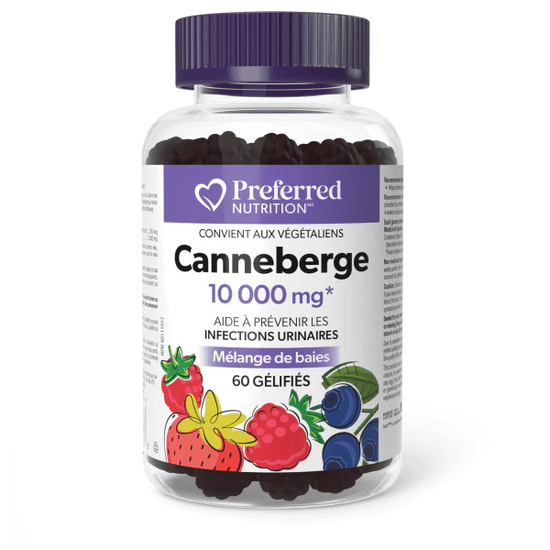 Canneberge 10000mg 60gélifiés